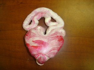 Vinyl artificial heart
