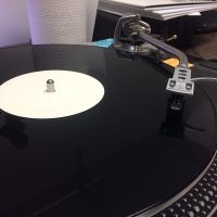 Anti-Skate Turntable Setup Record (Black Vinyl)