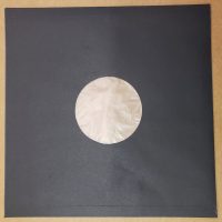 12" BLACK POLYLINED Innersleeves